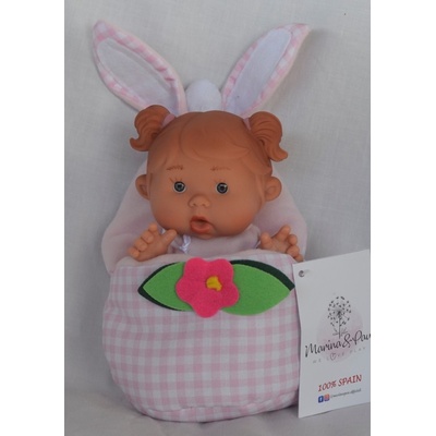 Marina & Pau holčička Vendy ve velikonočním vajíčku Nenotin Nenotin Easter 21 cm