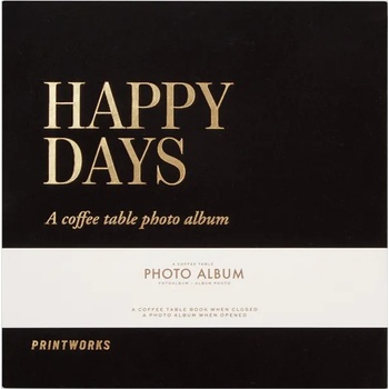 Printworks Албум за снимки HAPPY DAYS Printworks, черен (PRPW00525)
