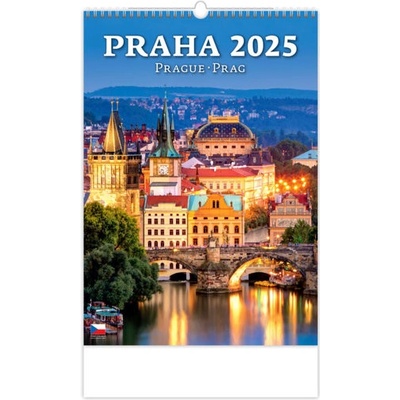 nástěnný Praha / Prague / Prag 2025