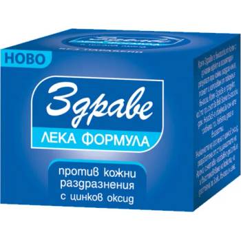 ЗДРАВЕ крем против кожни раздразнения с цинков оксид, Лека форума, 40гр