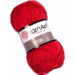 YARNART Ideal 237 Red Плетива прежда (Ideal 237)