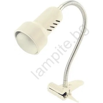 Image 1 of Temar Лампа с щипка LOLEK 1xE14/24W/230V бяла (TM0083)