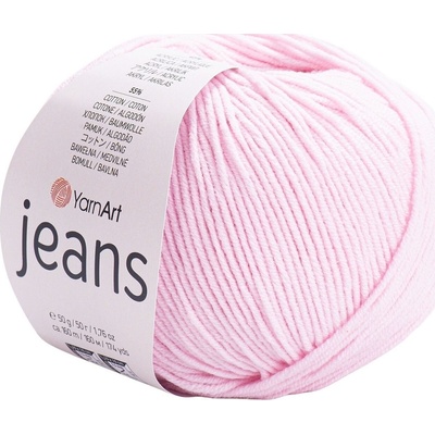 YARNART Jeans 18 Light Pink Плетива прежда (Jeans 18)