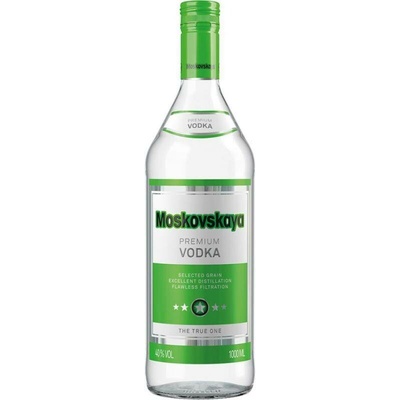 Moskovskaya Premium 40% 1 l (holá láhev)