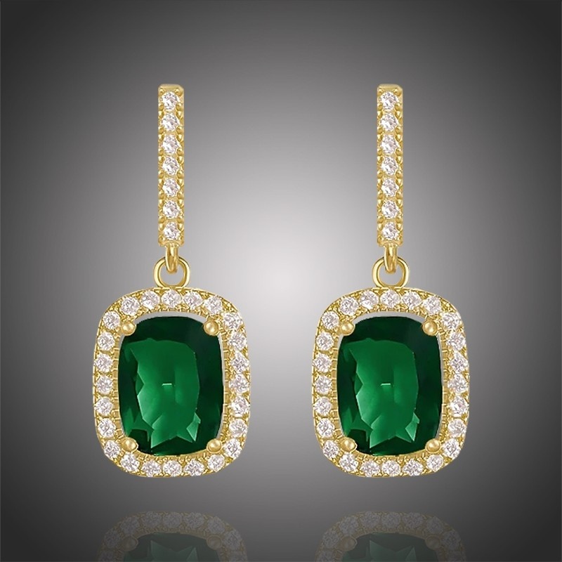 Éternelle Swarovski Elements Holly E1274 zelená