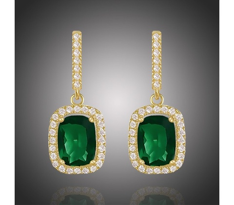 Éternelle Swarovski Elements Holly E1274 zelená