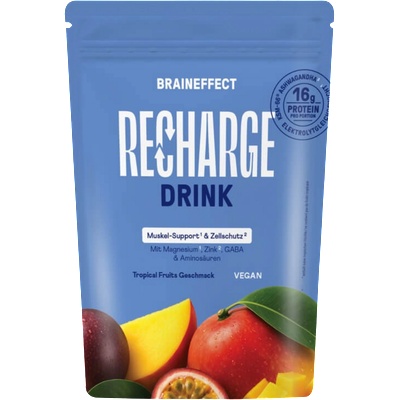 Braineffect Recharge 3-in-1 Drink - Tropical Fruits