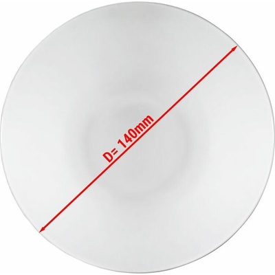 G.Gastro PERA Dezertní salátová miska Bílá 140 mm 12 ks