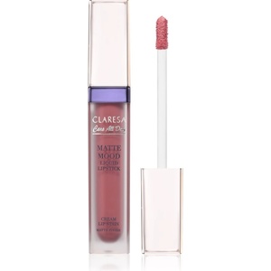 Claresa Care All Day Matte Mood Liquid Lipstick матиращо течно червило цвят 05 Confidence 7ml