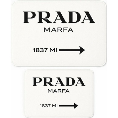 Mila Home Prada Biela 60 x 100 cm