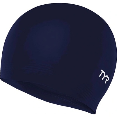 Tyr latex swim cap тъмно син