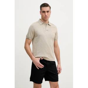 Calvin Klein Jeans Къс панталон с лен (J30J327300)