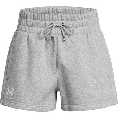 Under Armour UA Icon Fleece Boxer shorts W sivé 1382725-011