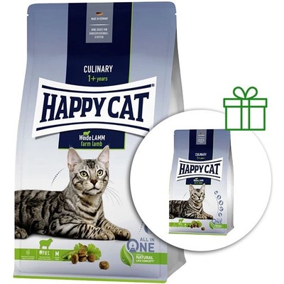 Happy Cat Culinary Weide-Lamm / агне 1, 3 kg 1+1 БЕЗПЛАТНО