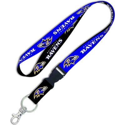 Snúrka na krk Wincraft Baltimore Ravens NFL Lanyard buckle 1"