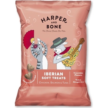 Harper and Bone Cat&Dog pamlsky kura losos a tuniak 90 g