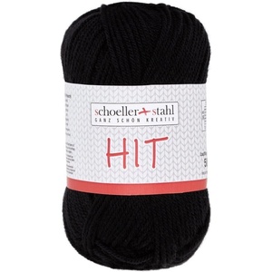 Schoeller + Stahl Hit 93657-02 Black Плетива прежда (93657-02)
