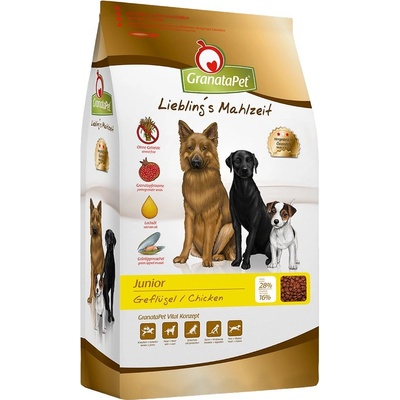 GranataPet Liebling´s Mahlzeit Junior drůbeží 2 x 10 kg