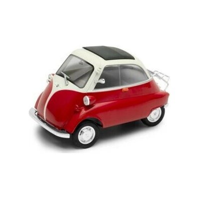 Welly BMW Isetta červenobílá 1:34