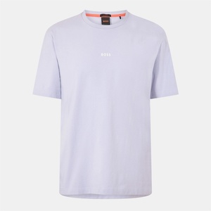 Boss Тениска Boss Mens BOSS ORANGE Oversized Tchup T-Shirt with Logo Detail - Open Purple 549