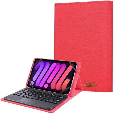 Vsetkonamobil 114300 FABRIC Univerzálne puzdro na tablet s uhlopriečkou 7-8" červené