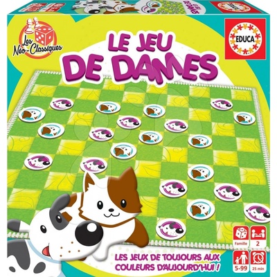 Educa Dama Le Jeu de Dames po francúzsky 5-99 rokov