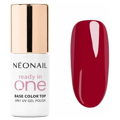 NeoNail READY IN ONE One Berry Red 12 3v1 gél lak na nechty 7,2 ml