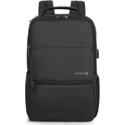Swissten Backpack 8595217478169 15,6" Černý