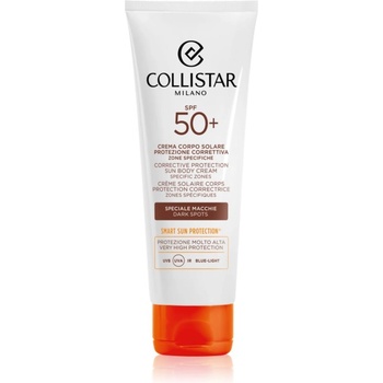Collistar CORRECTIVE PROTECTION SUN BODY CREAM SPECIFIC ZONES SPF 50+ интензивен автобронзиращ крем против пигментни петна 100ml