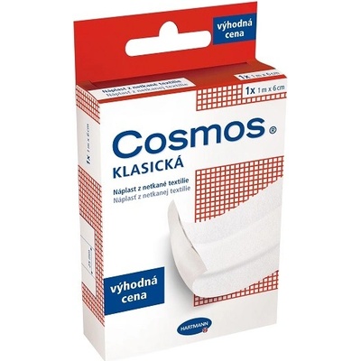 Fixaplast Classic náplasť s vankúšikom 1 m x 6 cm