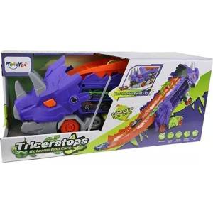 Man Yuk Toys Комплект играчки динозавър с изстрелваща се количка (mf-222)