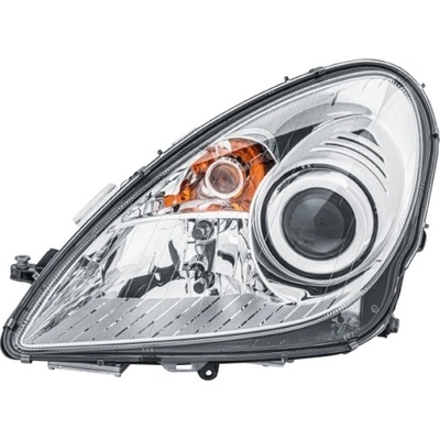 HELLA přední světlo BI-XENON D2S+H7 (s ř. jednotkou, s v 1EL 008 361-711