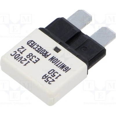 GLOSO 84127 Pojistka: tepelná; 20,5mm; automobilová; 25A; 12VDC; E38