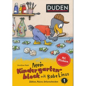 Mein Kindergartenblock mit Rabe Linus. Bd. 1 | Dorothee Raab, Stefan Leuchtenberg (ISBN: 9783411872312)