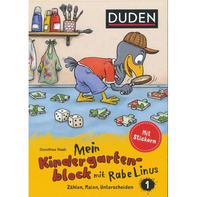 Mein Kindergartenblock mit Rabe Linus. Bd. 1 | Dorothee Raab, Stefan Leuchtenberg