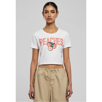 Mister Tee Тениска Peaches Cropped Tee white XXLUB-MST011-00220 - Камуфлаж, размер M
