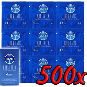 Skins Non-Latex Super Thin Premium Condoms 500 pack