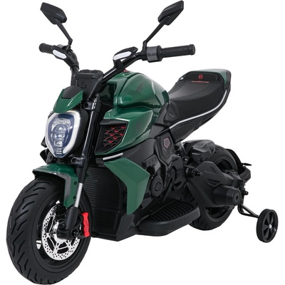 Tomido Ducati Diavel x Bentley Elektrická motorka Zelená