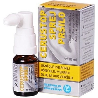 Cerustop ušný olej v spreji 10 ml
