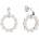 Fiorelli silver strieborné náušnice E6456W