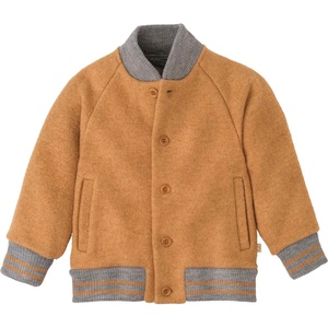 disana Детско вълнено яке disana Kid's College-Jacke Wool jacket - Karamell - размер 110/116 (EU) (703-6086-0313)