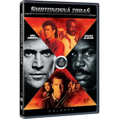 Smrtonosná zbraň kolekce 1.-4. DVD