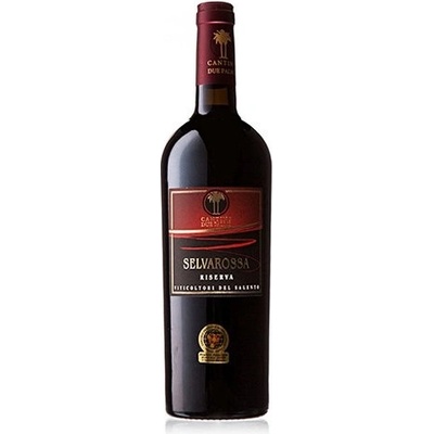 Cantine Due Palme Salice Salentino "Selvarossa" Riserva DOC 2018 14,5% 0,75 l (holá lahev)