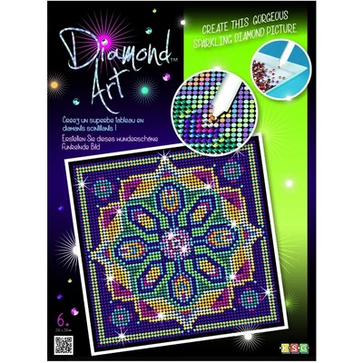 KSG Crafts Творчески комплект KSG Crafts Diamond Art - Изкуство с диаманти, Мозайка (1525)