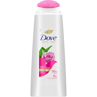 Dove Aloe Vera & Rose Water Hydratačný šampón na vlasy 400 ml