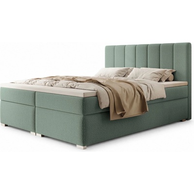 Wilsondo Canira Boxspring s úložným priestorom Mentolová