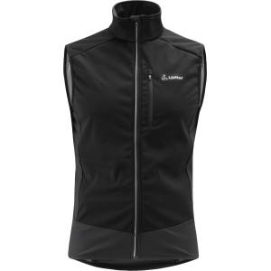 Löffler Мъжки софтшел елек Löffler Vest Airblocc Light Softshell vest - Black - размер 56 (EU) (032-1585-0116)