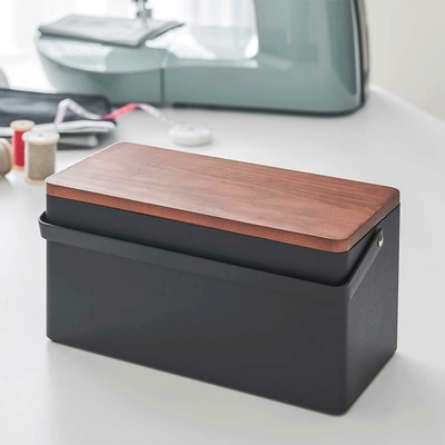 YAMAZAKI Organizer na šicí potřeby 5061, černý