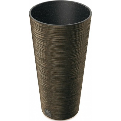 Prosperplast Květináč FURU SLIM ECO WOOD 30cm kávový
