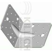 Killich úhelník 90x105x105x3 s prolisem bílý zinek